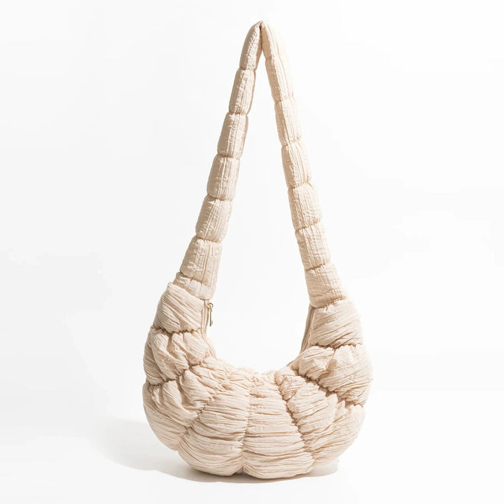 Puff Croissant Shoulder Bag - Stylish and Versatile Handbag-Orizon Depot
