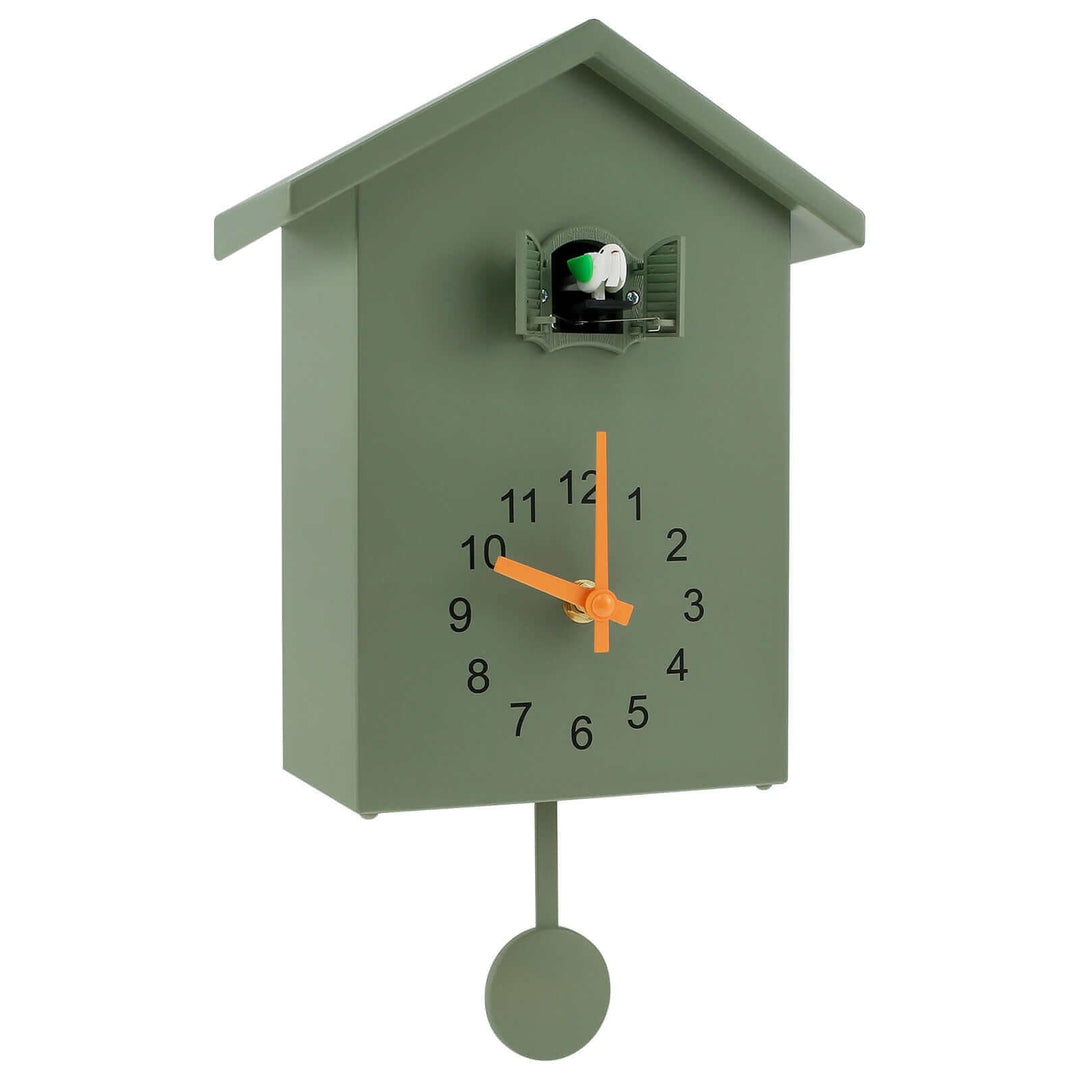 Contemporary Quartz Cuckoo Wall Clock for Modern Decor-Orizon Depot