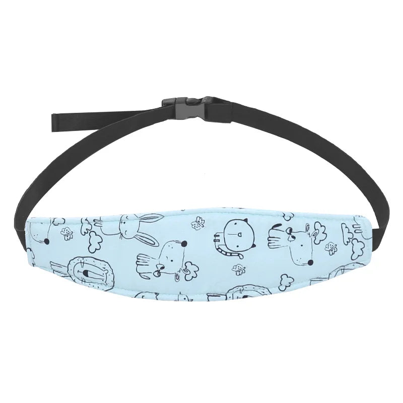 Adjustable Baby Car Seat Head Support for Strollers and Playpens