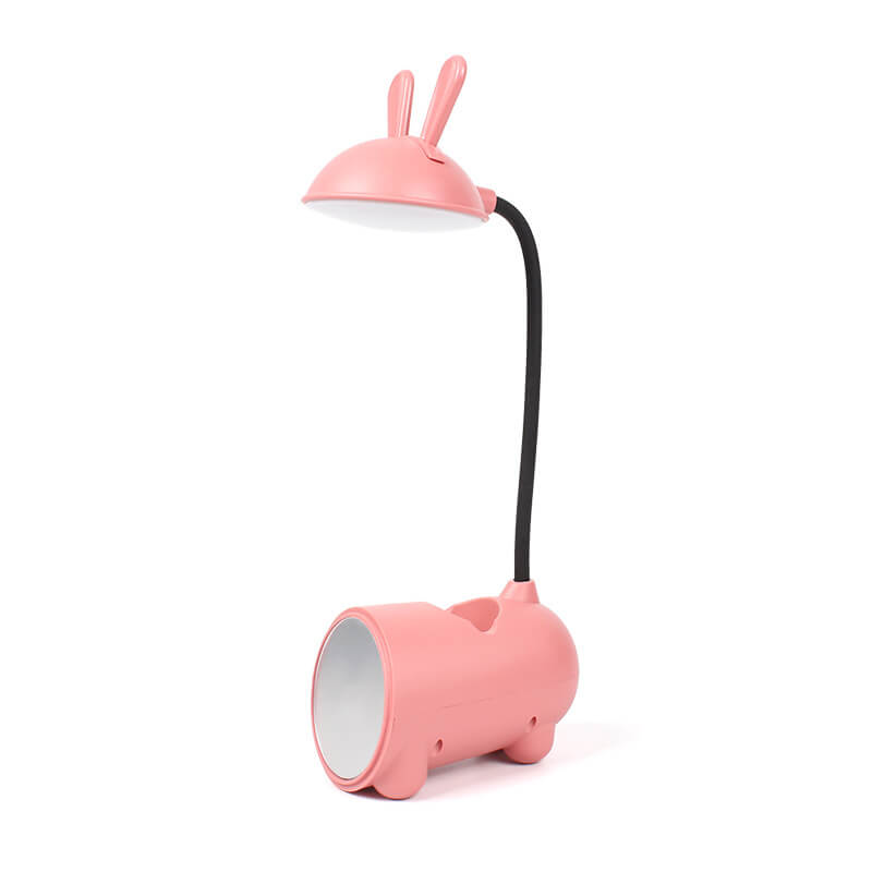 Modern Creative Rabbit Cartoon LED Touch USB Pen Holder Desk Lamp-Orizon Depot