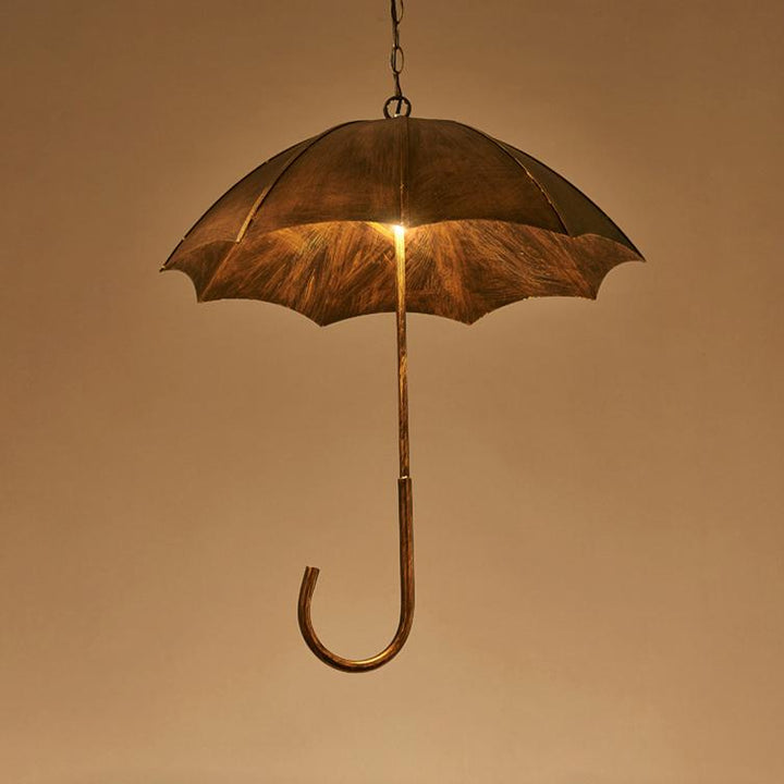 Retro Industrial 5-Light Umbrella Chandelier for Bold Interiors-Orizon Depot