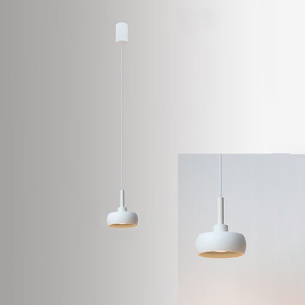 Nordic Minimalist Dome Aluminum LED Retractable Shape Pendant Lamp-Orizon Depot