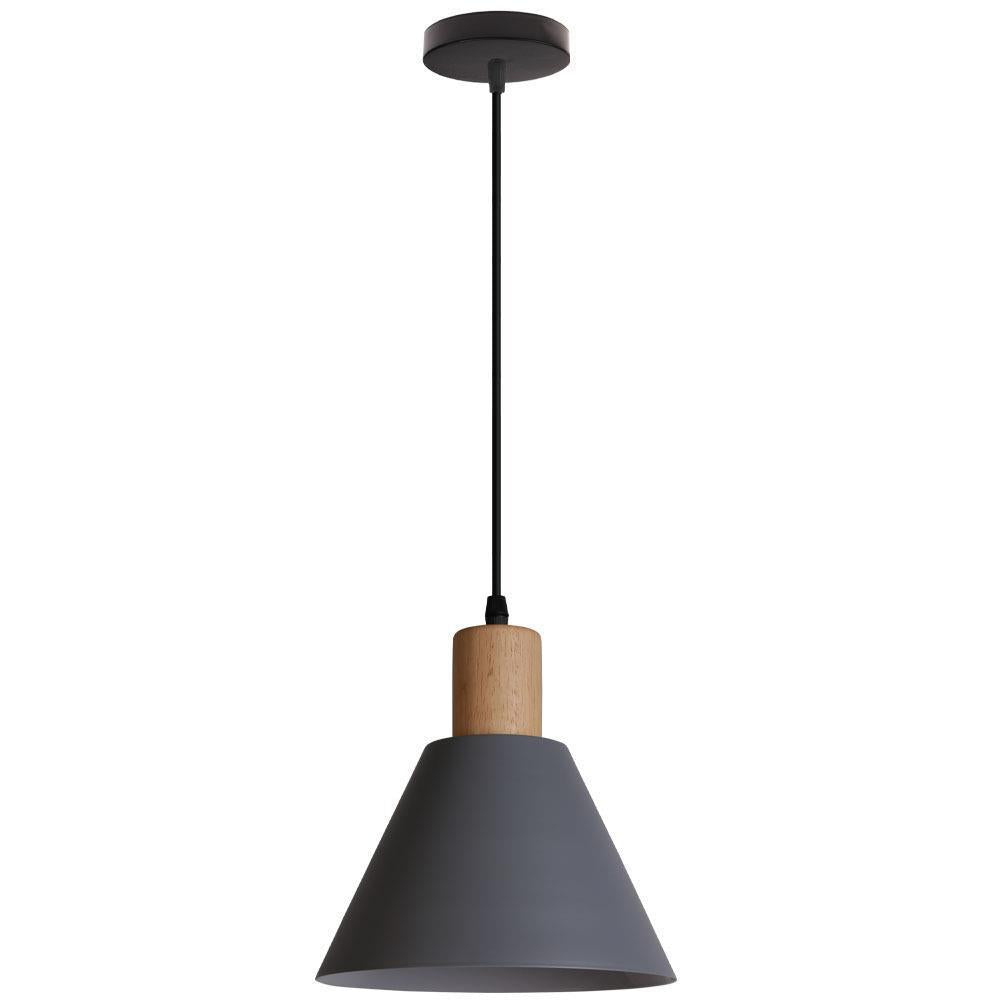 Nordic Vintage Iron Cone Pendant Light-Orizon Depot