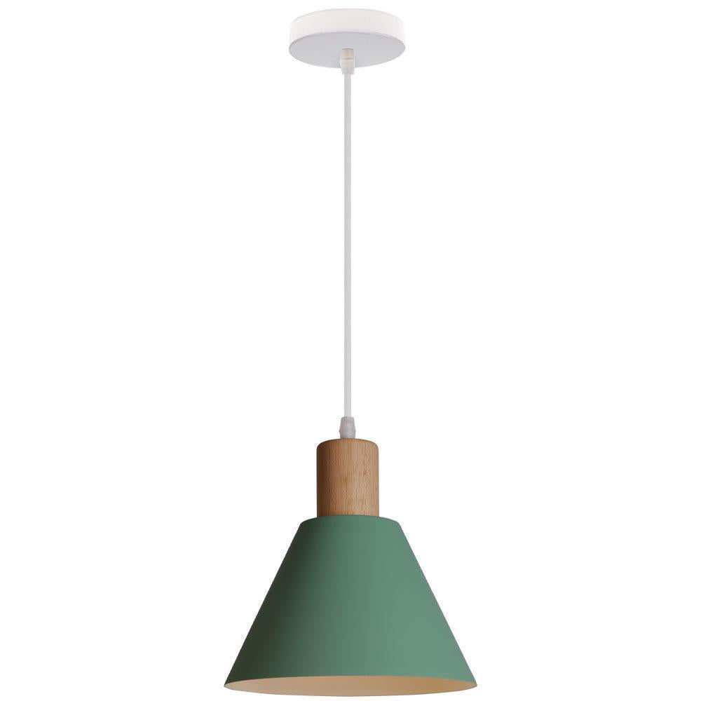 Nordic Vintage Iron Cone Pendant Light-Orizon Depot