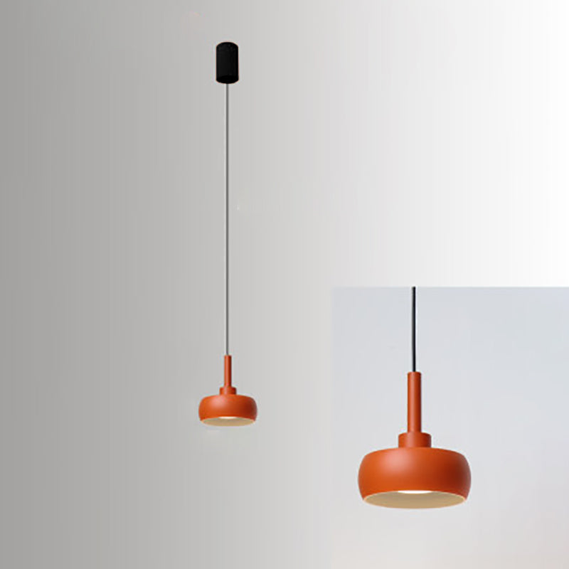 Nordic Minimalist Dome Aluminum LED Retractable Shape Pendant Lamp-Orizon Depot