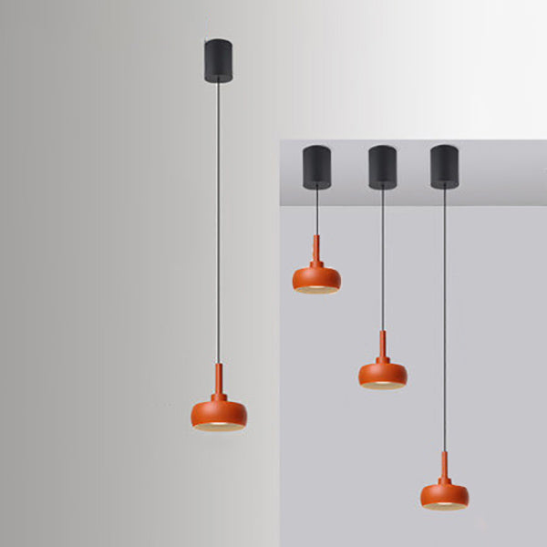 Nordic Minimalist Dome Aluminum LED Retractable Shape Pendant Lamp-Orizon Depot