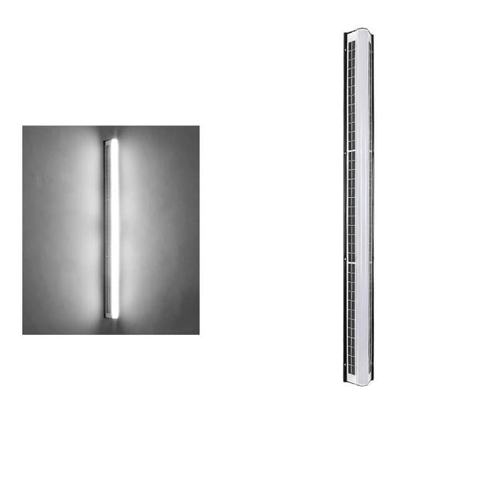 Modern Long Acrylic Solar LED Waterproof Wall Light for Outdoor Garden-Orizon Depot