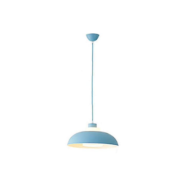 Modern Solid Color Macaron Acrylic Style Aluminum 1-Light Pendant Lamp-Orizon Depot
