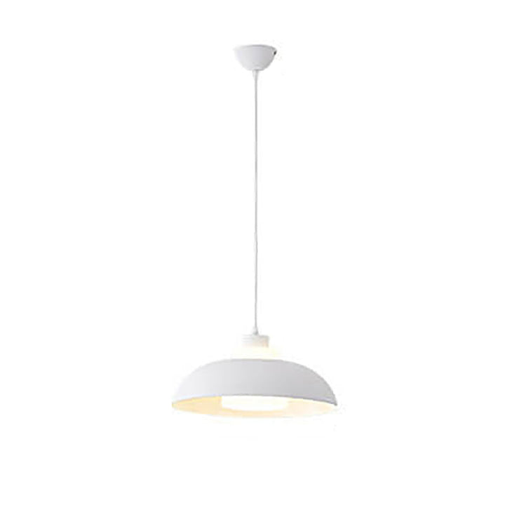 Modern Solid Color Macaron Acrylic Style Aluminum 1-Light Pendant Lamp-Orizon Depot
