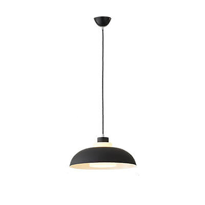 Modern Solid Color Macaron Acrylic Style Aluminum 1-Light Pendant Lamp-Orizon Depot