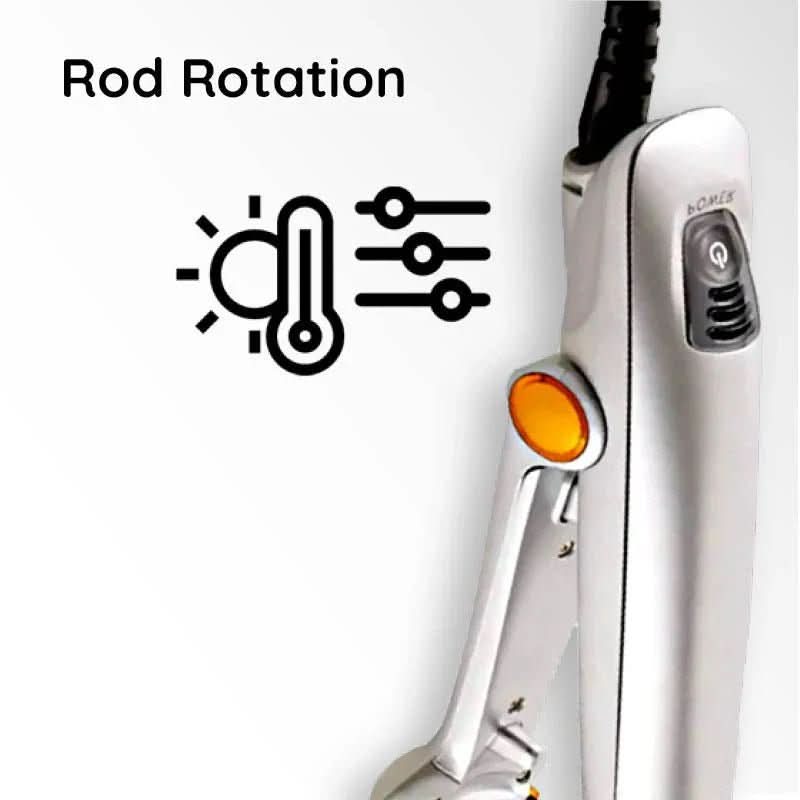 2-in-1 Rotating Hair Brush for Effortless Styling and Smoothing-Orizon Depot
