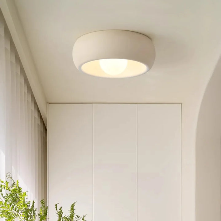 Modern Minimalist Circular Ceiling Light | Flush-Mount Fixture