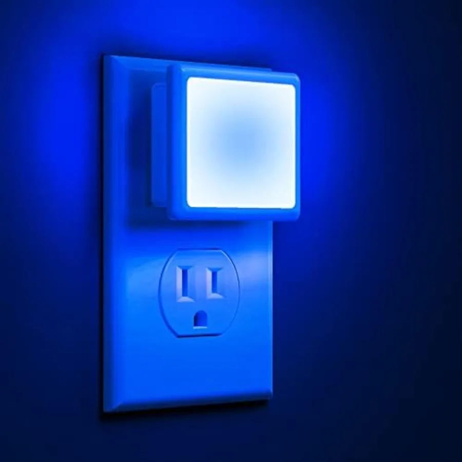 Night Lights Plug into Wall 2-Pack, Soft White Auto-On/Off