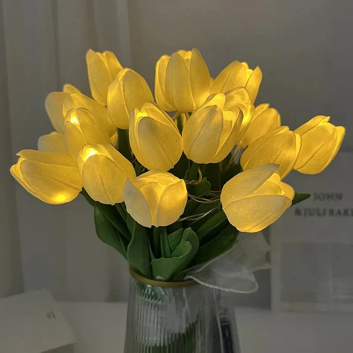 Portable LED Tulip Night Light for Soft Ambient Illumination-Orizon Depot
