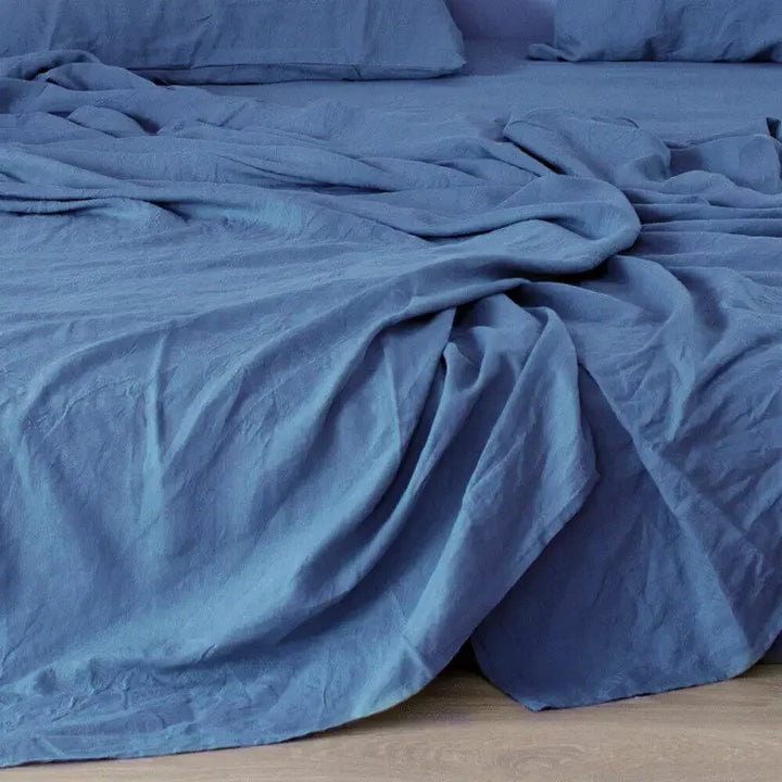 Luxury Linen Bed Sheet Set for Comfortable Sleep-Orizon Depot
