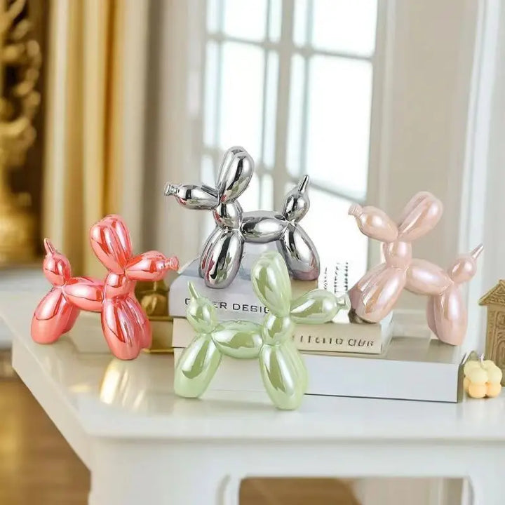 Small Balloon Dog Sculpture - Perfect Home Decor for Dog Lovers-Orizon Depot