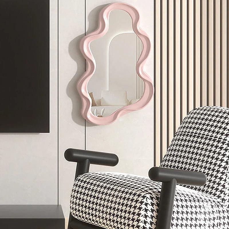 Nordic Cloud-Shaped Decorative Mirror for Home Decor-Orizon Depot