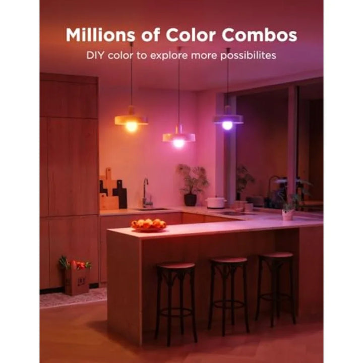 Smart Color Changing Light Bulbs with Alexa & Google Assistant