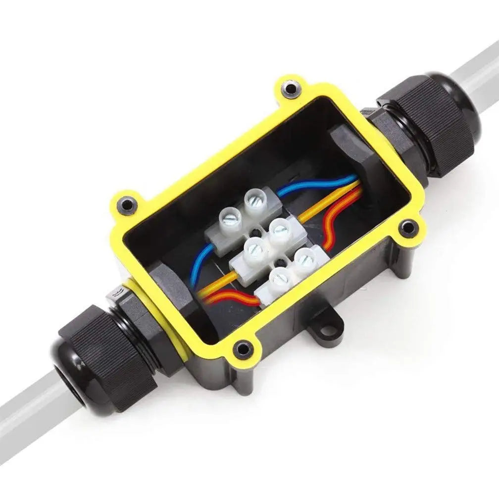 Outdoor Waterproof Electrical Cable Connector Junction Box for LED Lights