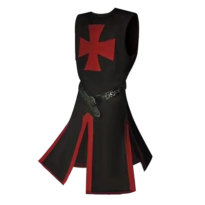 Knights Templar Crusader Costume - Tunic & Cape Set