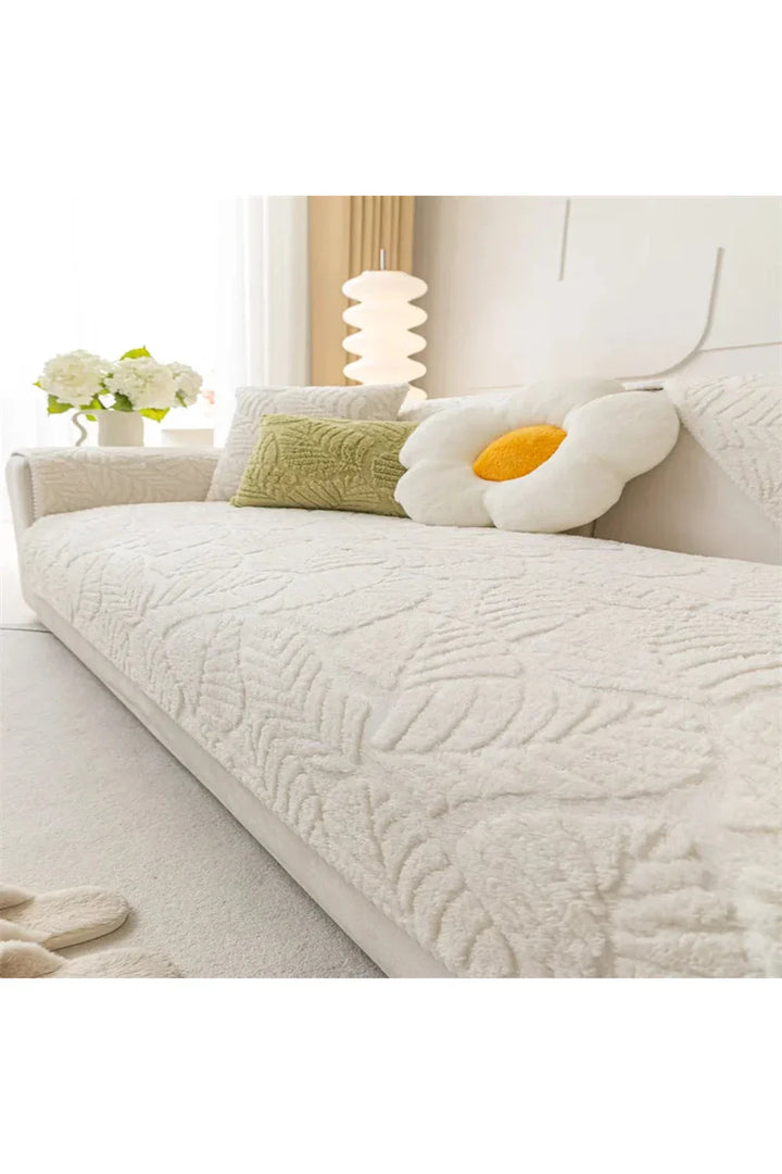 Nordic Aesthetic Sofa Cover for Stylish Home Decor-Orizon Depot