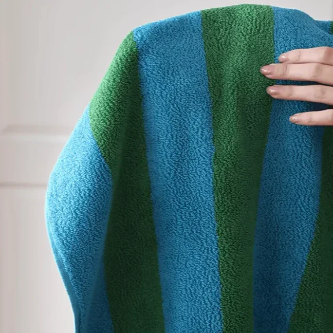 Retro Stripes Chunky Towel for Stylish Bathing and Beach Use-Orizon Depot
