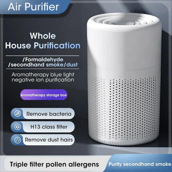 Compact Air Purifier with HEPA Filter - BreezeMini-Orizon Depot