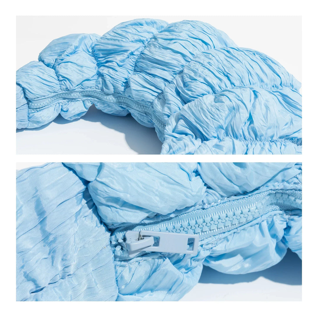 Puff Croissant Shoulder Bag - Stylish and Versatile Handbag-Orizon Depot