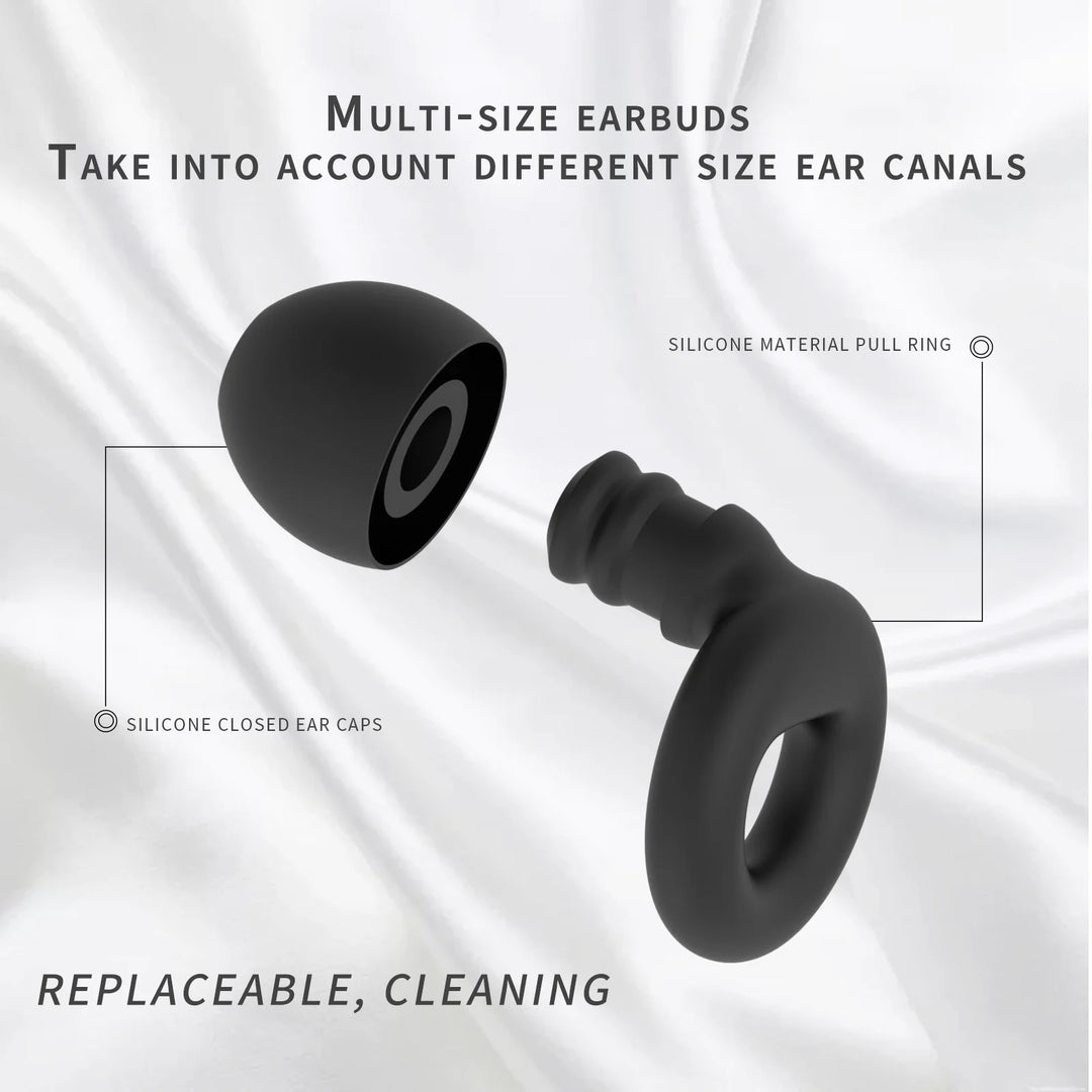 Earplugs for Swimming, Sleep, and Noise Reduction