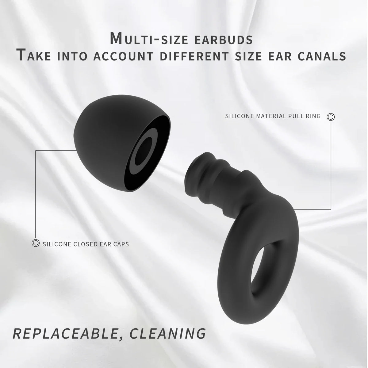 Earplugs for Swimming, Sleep, and Noise Reduction - Outdoor Decor