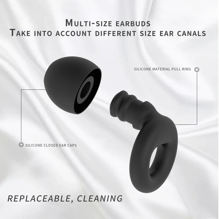 Earplugs for Swimming, Sleep, and Noise Reduction