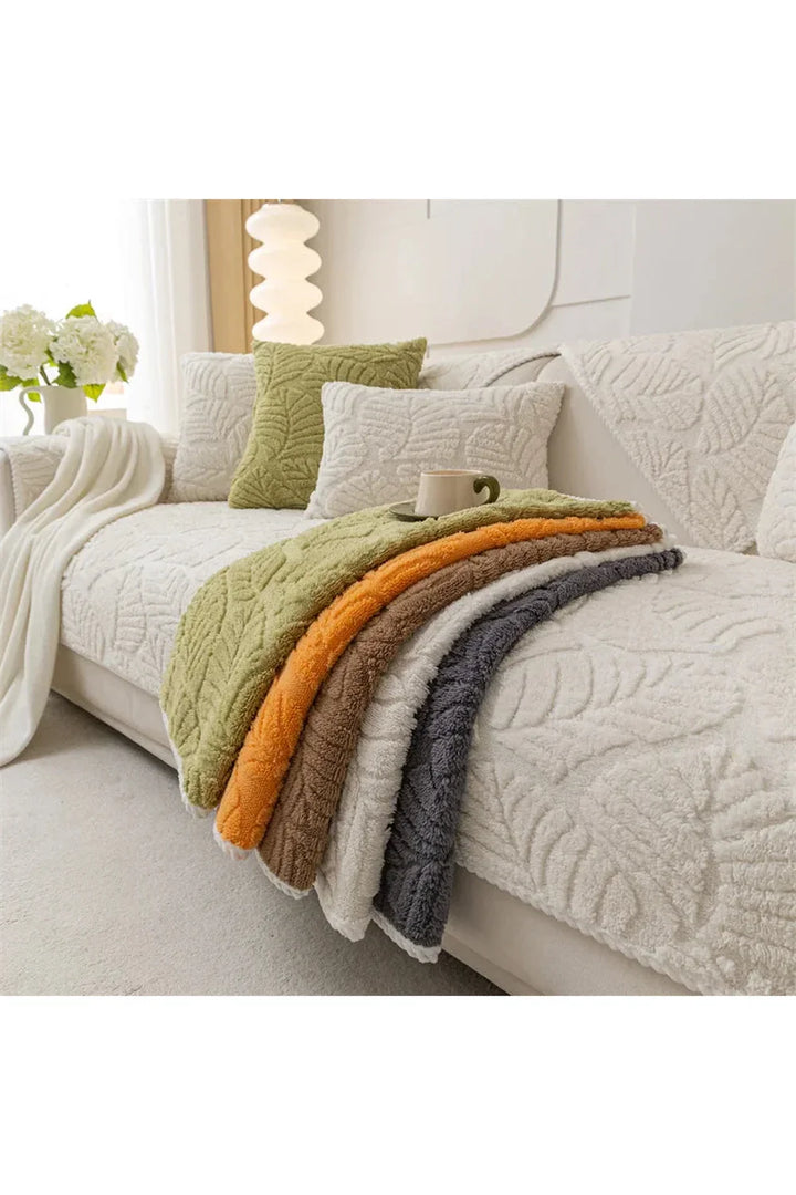 Nordic Aesthetic Sofa Cover for Stylish Home Decor-Orizon Depot