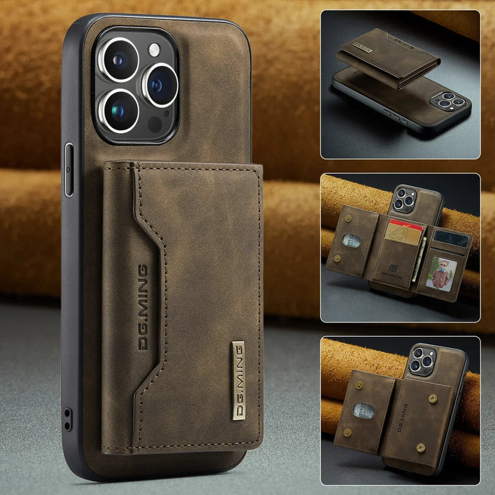 2-in-1 iPhone Case with Detachable Wallet for Ultimate Convenience-Orizon Depot