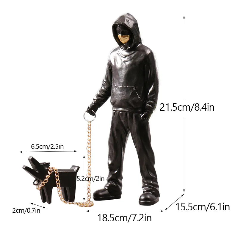 Banksy-Inspired Sculpture Collection for Art Enthusiasts-Orizon Depot