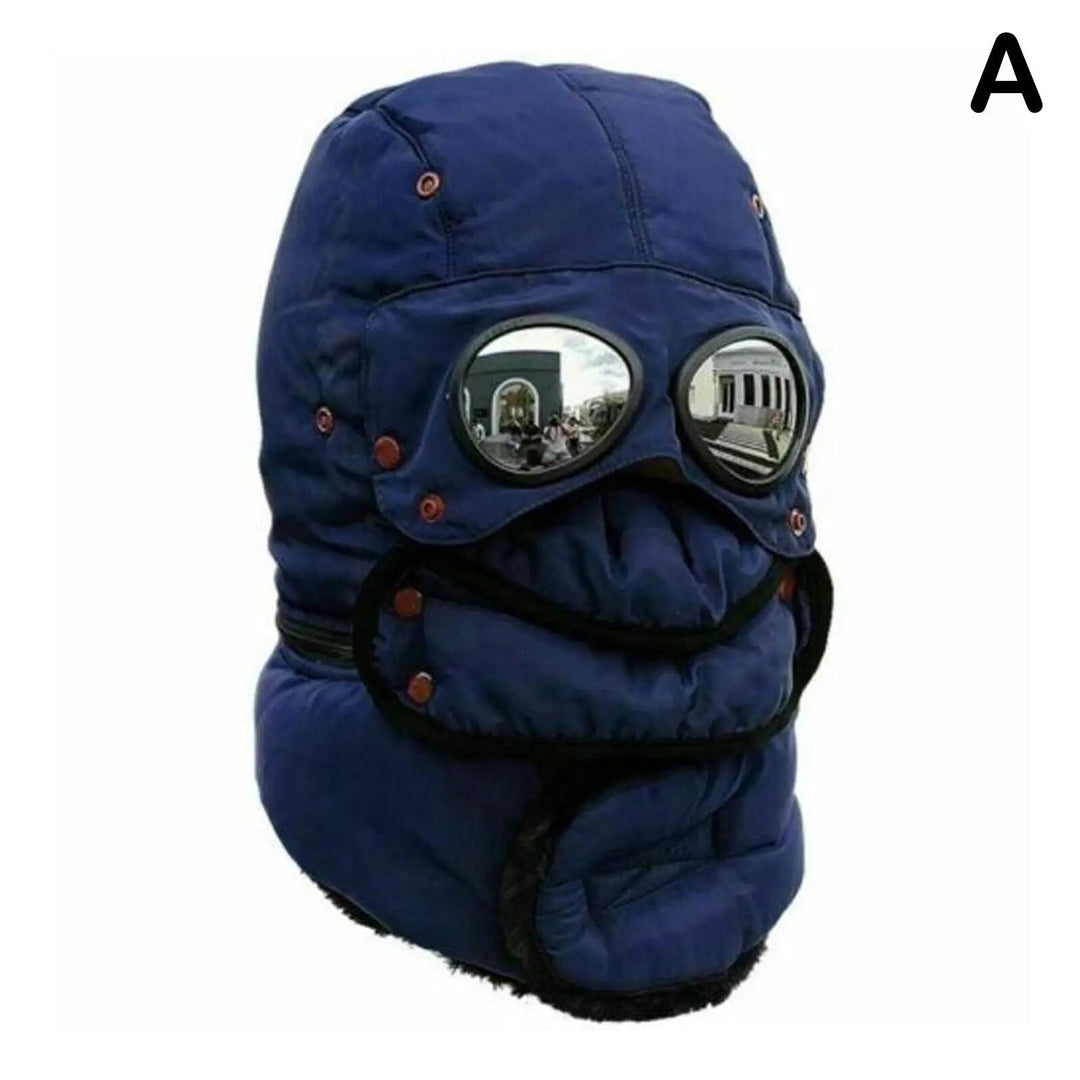 Thermal Windproof Face Covering Beanie for Cold Weather Protection-Orizon Depot