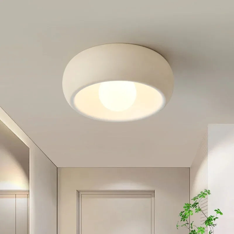 Modern Minimalist Circular Ceiling Light | Flush-Mount Fixture