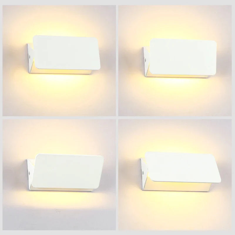 Contemporary LED Wall Light | Minimalist Aluminum Swing Fixture