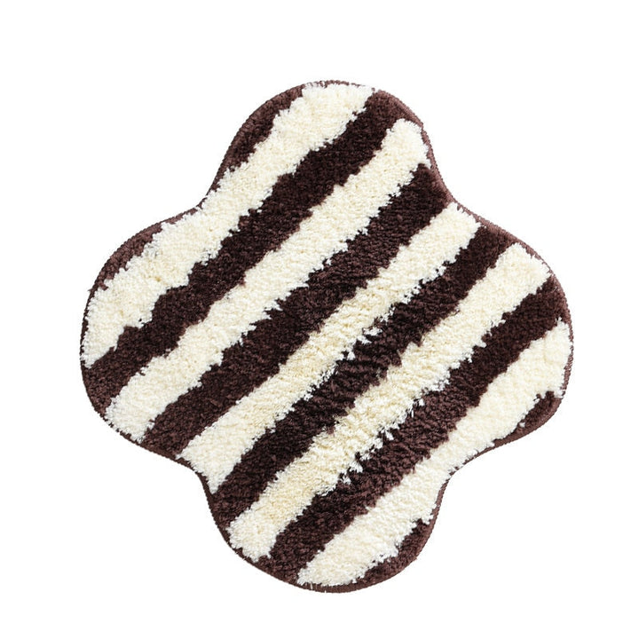 Quilted Striped Chair Cushion for Comfort and Style-Orizon Depot