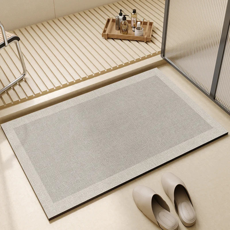 Quick-Dry Non-Slip Bath Mat | Super Absorbent Bathroom Floor Mat