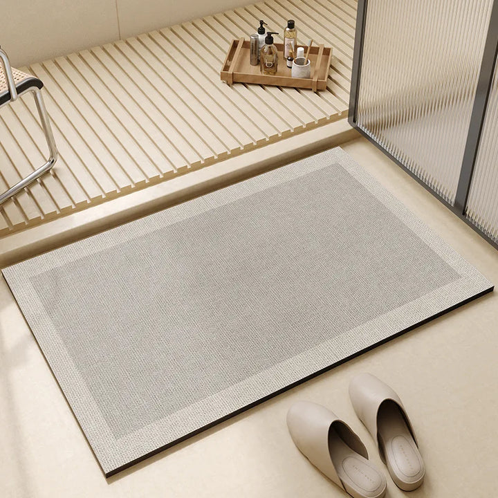 Quick-Dry Non-Slip Bath Mat | Super Absorbent Bathroom Floor Mat