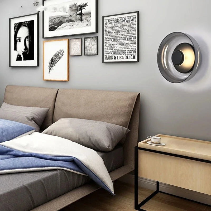 Modern Round LED Wall Sconce | Stylish Decorative Light Fixture