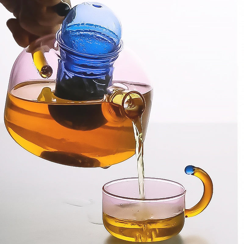 Colorful Glass Tableware Set for Stylish Dining and Entertaining-Orizon Depot