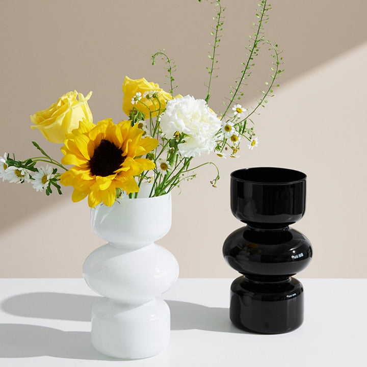 Multicolor Glass Animal Vase - Unique Home Decor Accent-Orizon Depot