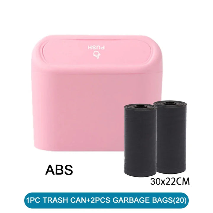 Keep Your Vehicle Spotless with a Compact Leak-Proof Car Trash Can