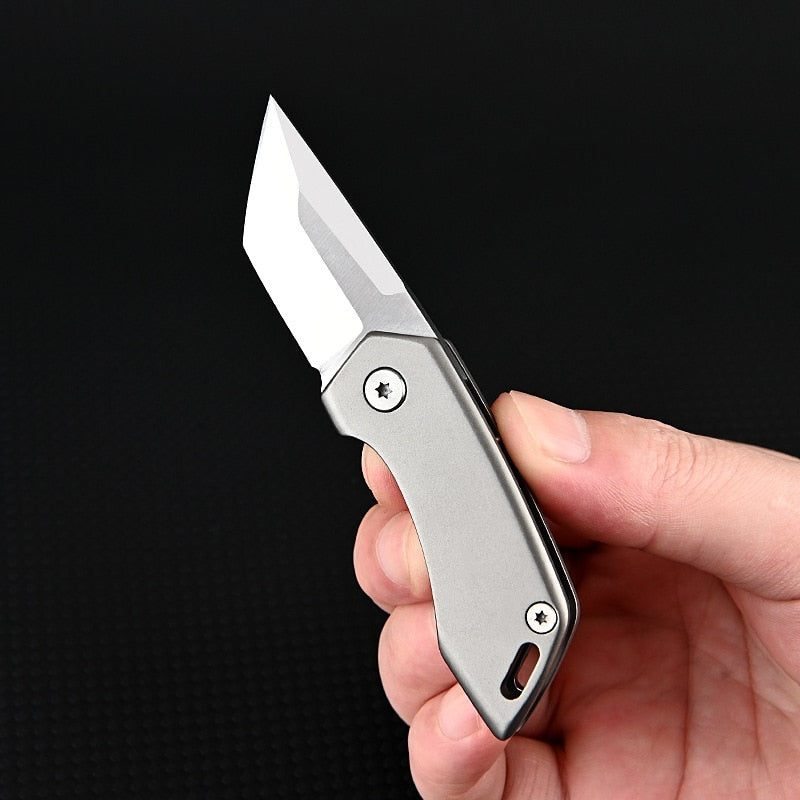 Titanium Alloy Keychain Knife with Bag Clip-Orizon Depot
