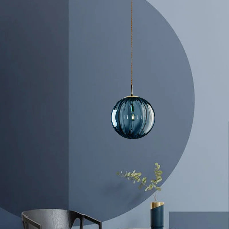 Contemporary Glass Ball Pendant Light | Nordic Style for Any Room