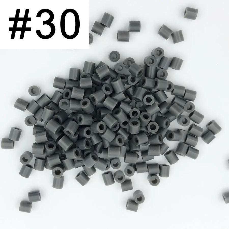 5mm 1000PCS Colorful Iron Fuse Beads for Kids DIY Pixel Art Toys