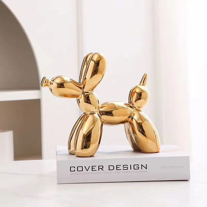 Small Balloon Dog Sculpture - Perfect Home Decor for Dog Lovers-Orizon Depot
