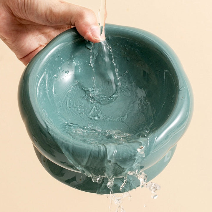 Elevated Ceramic Cat Bowls for Comfortable Dining-Orizon Depot