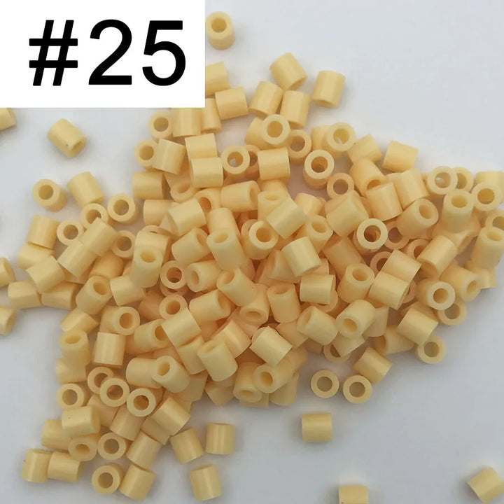 5mm 1000PCS Colorful Iron Fuse Beads for Kids DIY Pixel Art Toys